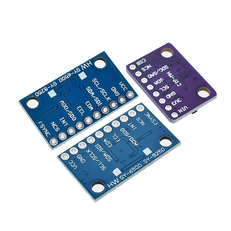MPU9250 6500 Module 9DOF Accelerometer Gyroscope Compass 6/9 Axis GY-91 Sensor