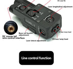 CQBL-1 Laser Aiming IR/Red/Green Dot Laser Indicator Momentary Constant Quick Opening With Scout Light Connect Mount For 20MM