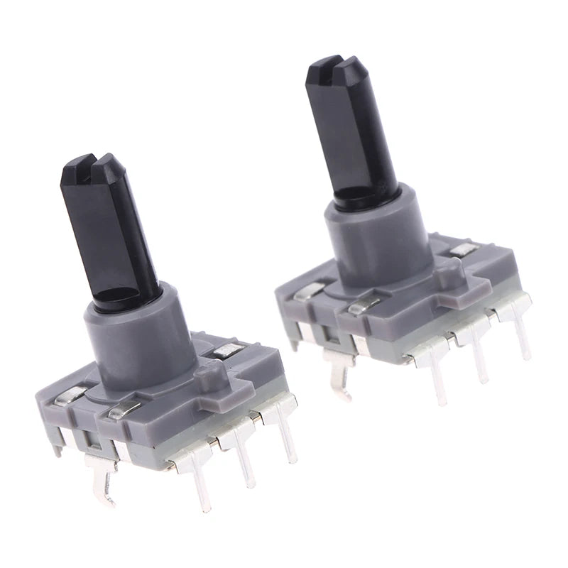 2Pcs EC16 Rotary Encoder 3Pins 360 Degree Infinite Rotation Gear Selection Controller Washing Machine Microwave Oven Accessories
