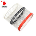 100pcs UF4007 FR107 FR207 RL207 1N4937 1N5392 1N5399 1N5817 1N5818 1N5819 UF4005 UF4004 FR104 FR157 RL257 Rectifier Diode