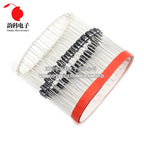 100pcs UF4007 FR107 FR207 RL207 1N4937 1N5392 1N5399 1N5817 1N5818 1N5819 UF4005 UF4004 FR104 FR157 RL257 Rectifier Diode