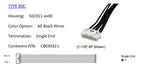 5023510200 Wire harness, MOLEX Duraclick Standard 2.00mm Pitch OTS Cable,502351-0200, 2P, Off The Shelf, 10Pieces Per Bag