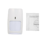 Wired Dual-tech Infrared Motion Microwave Detector Wall Mounted PIR Motion Sensor Pet Immunity for Home Burglar Security Alarm