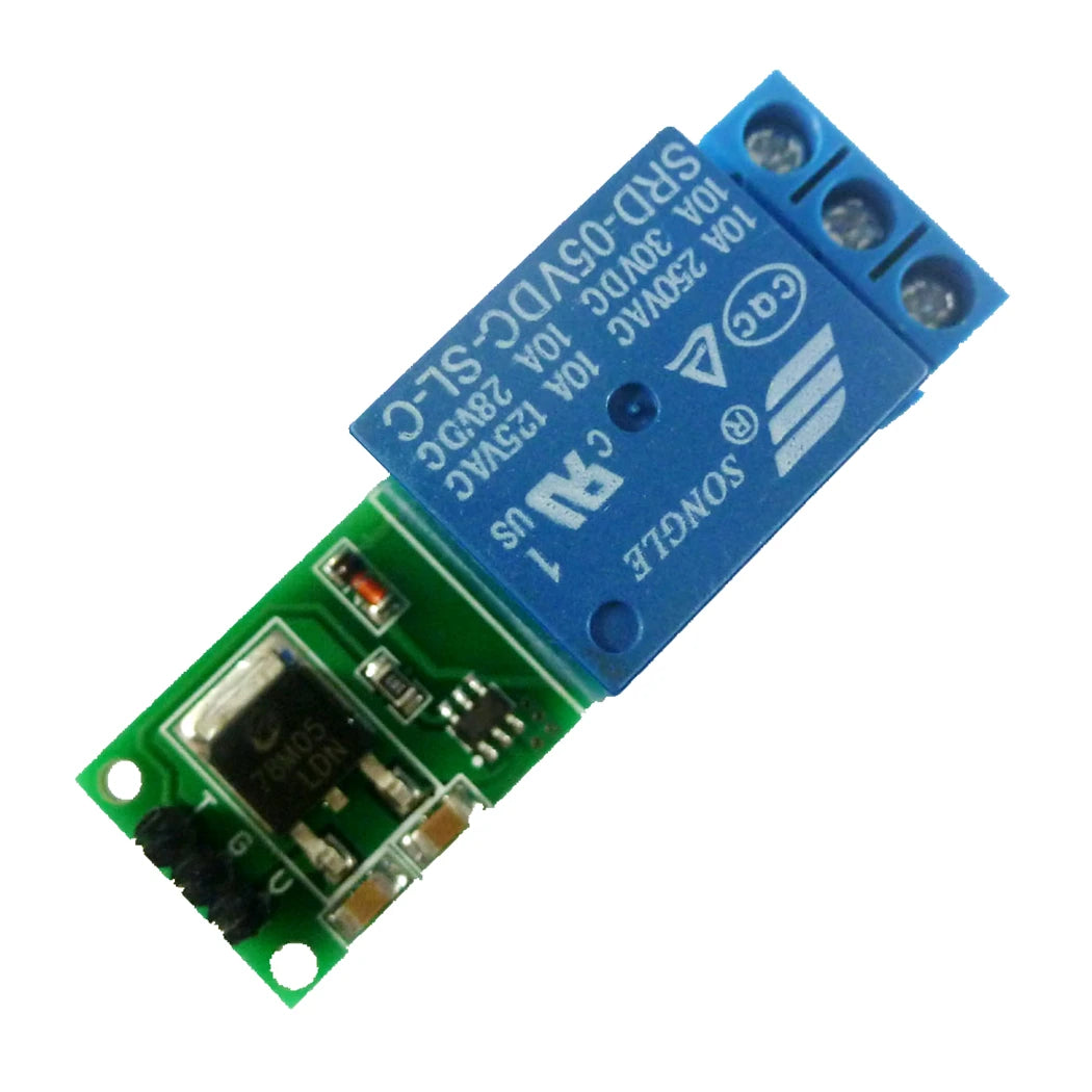 DC 6V 9V 12V 24V Flip-Flop Latch Relay Module Bistable Self-locking Switch Low pulse trigger Board for Arduiuo Smart home LED