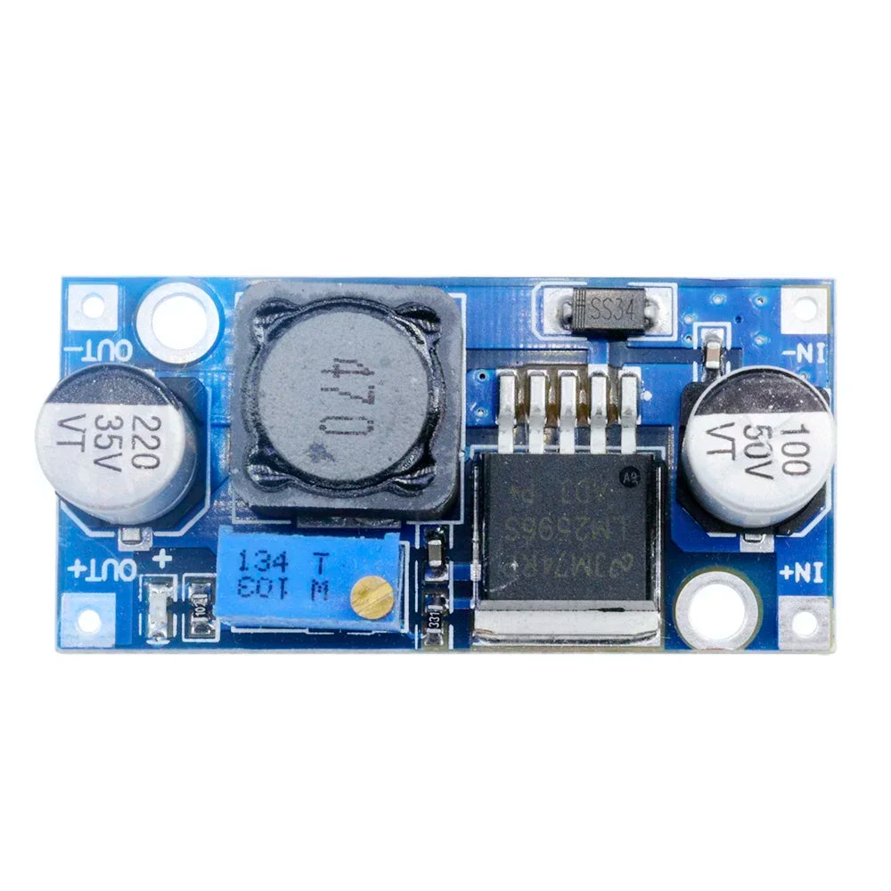 1lot/10Pcs LM2596 DC-DC Adjustable Buck Converter 3.0-40V to 1.5-35V Power Supply Step Down Voltage Regulator Module