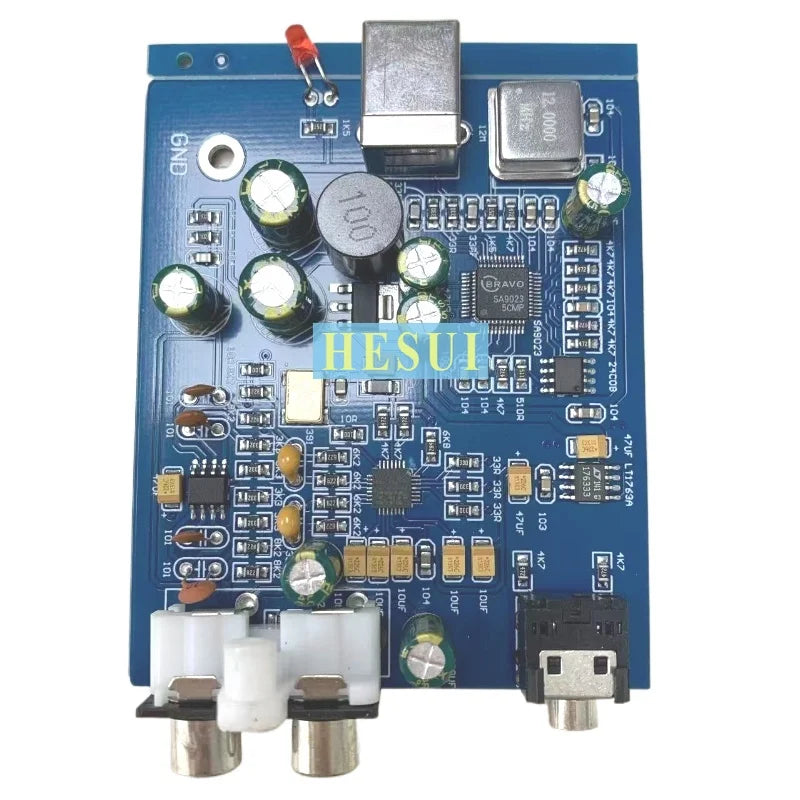 HIFI ES9018 DAC module ES9018K2M SA9023 USB DAC decoding module External sound card audio amplifier Module Board