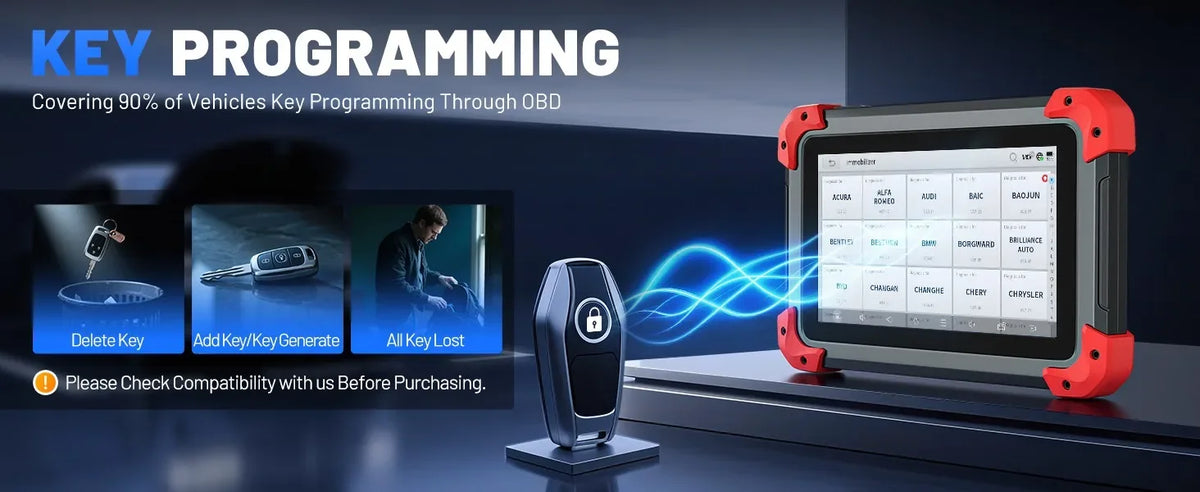 XTOOL D7 V2.0 Automotive Diagnostic Tool All System Scan Tools ECU Coding Bidirectional OBD2 Scanner 36+ Service FCA CAN FD DOIP