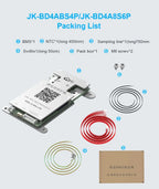 JK SMART ACTIVE BMS B1A8S10P 4S 5S 6S 7S 8S Smart Bms 100A Lifepo4 Li-Ion LTO Battery Active Balance 1A BT CANBUS Heat RS485