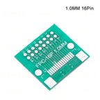 0.5mm 1.0mm pitch 20P 24P Connector SMT Adapter to 2.54mm hole FPC FFC Cable Welded board With Pin / Empty Board 6P 8P 10P 12P