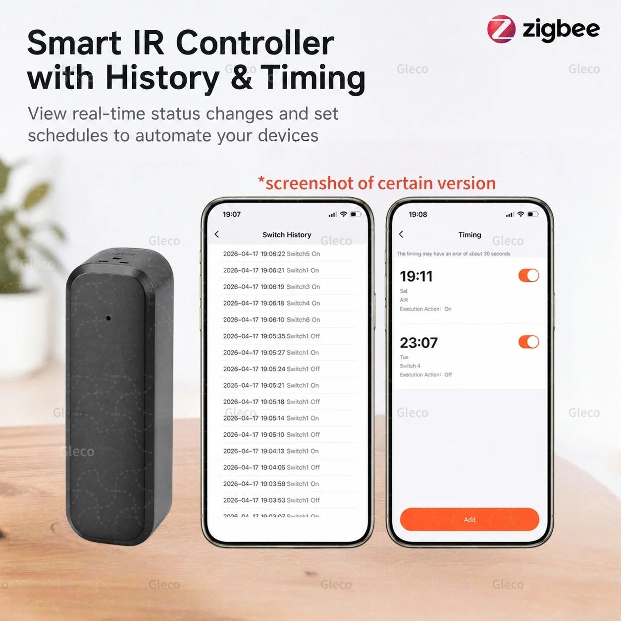 Zigbee IR Remote Control Temperature Humidity Sensor Universal Infrared Controller For TV DVD AUD AC 2MQTT TUYA Smart Life Hub