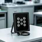 1pc 940NM Waterproof Infrared Illuminator 60M IR Distance Adjustable Beam Angles 8-array LEDs For Monitoring Supplemental Lights