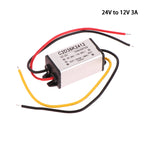 24v To 12v 3/5A 15-36V DC Step Down Buck Converter Voltage Regulator Power Supply For Led Light Car Truck Boat