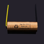 1pcs Copper foil Oil-Impregnated Silver Pin Polar Capacitor HIFI Audio DIY Grinding Mill Frequency Division Coupling MKP