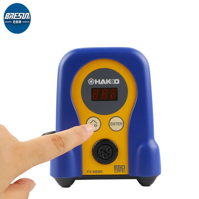Genuine Hakko FX888D 70W Digital Soldering Station Adjustable Temperature High Quality Thermostat Electric Soldering iron