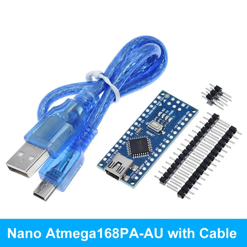 GREATZT Nano Atmega168 controller compatible for arduino nano Atmega168PA-AU CH340 CH340C replace CH340G USB driver