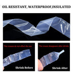 1.7:1 PTFE Heat Shrink Tube Transparent 0.5/1/2/2.5/4/5/6/8/10/12mm High Temperature Shrinkage Sleeve for Wire Connect Protect