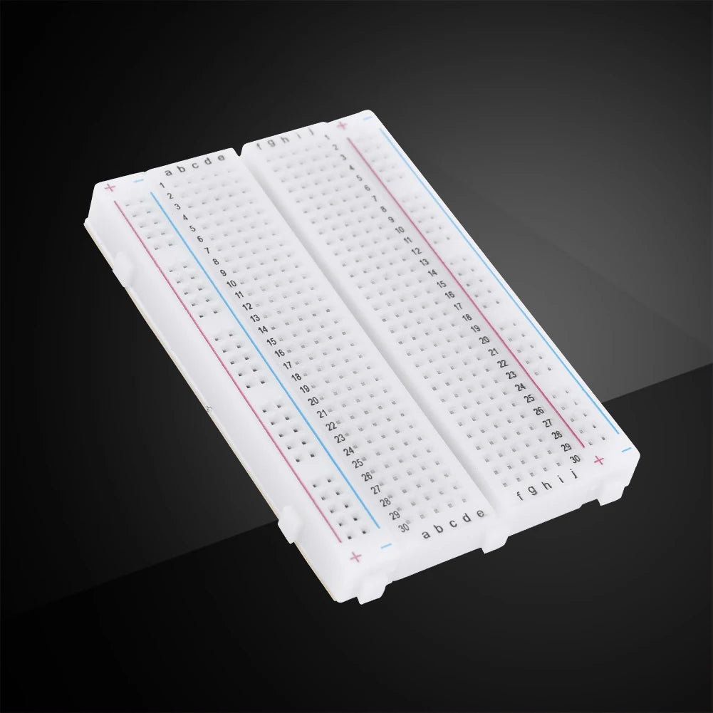 1-10PCS 400 Tie Points Solderless PCB Breadboard Spliceable Mini Test Protoboard Circuit Circuit Board Universal for Experiment