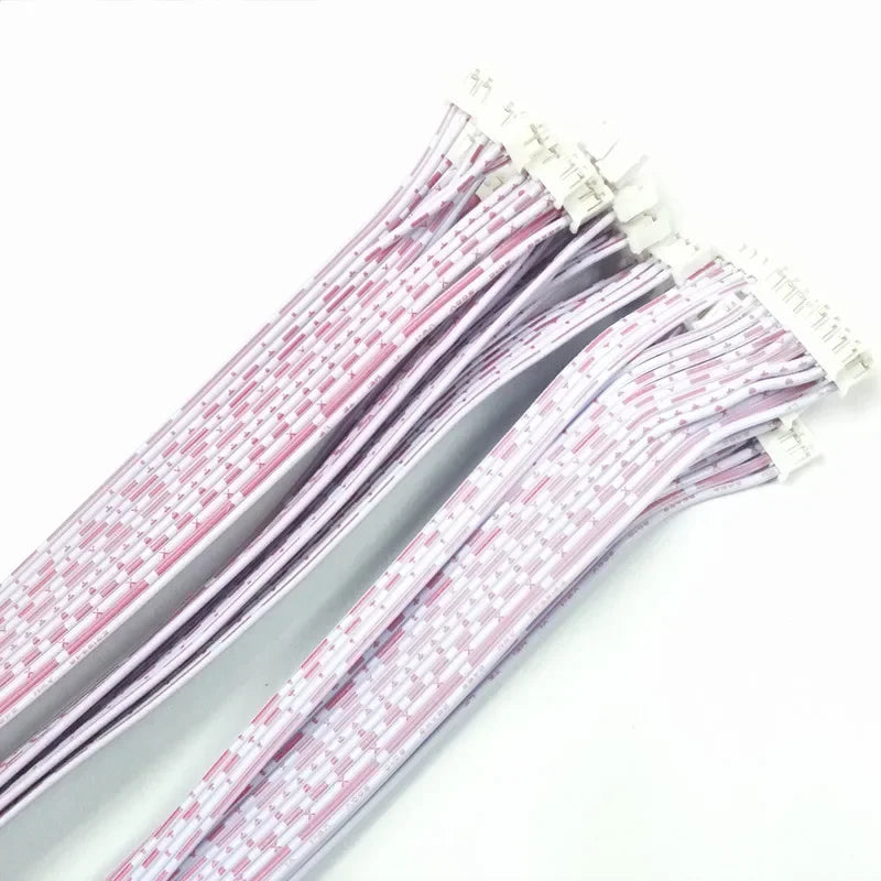 50pcs/lot Ph2.0 Female Connector Terminal Cable 10cm 20cm 30cm 2.0 Jst Wire 2p 3p 4p 5p 6p 7p 8p 9p 10p11p12p Single/double