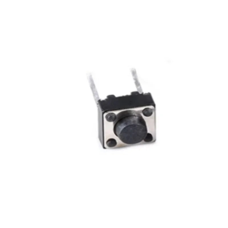 50Pcs Momentary Tactile Tact Push Button Switch 2 Pin DIP 6x6x4.3mm High 4.3mm