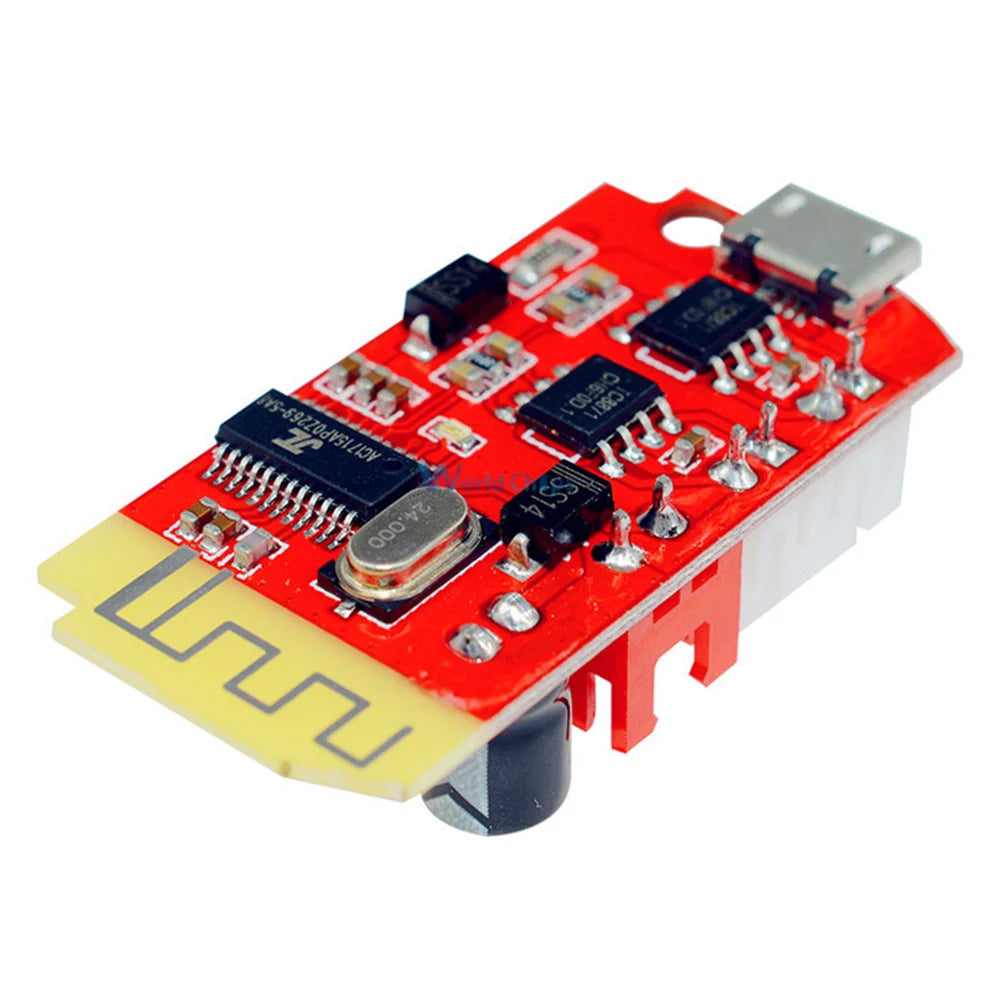 CT14 Micro 4.2 Stereo Bluetooth Power Amplifier Board Module 5W+5W Double Dual Plate DIY Bluetooth Speaker Sound Music Module