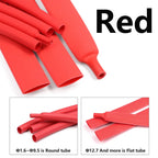 5Meters 3:1 Heat Shrink Tube With Glue Colorful 1.6-50mm Dual Wall Adhesive Lined Polyolefin Shrinkin ﻿Wrap Cable Protect Sleeve