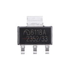 20PCS ME6118A 3.3V 5V SOT-223 ME6118A33B3G ME6118A50B3G 3V3 6118A ME6118 1A Adjustable Voltage High Speed LDO Regulators SMD IC