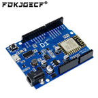 ESP-12E ESP-12F WeMos D1 UNO R3 CH340G WiFi Development Board Based ESP8266 Shield Smart Electronic For Arduino Compatible IDE