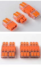 5Pcs Quick Lever Splicing Wire Connectors 2/3/4 Pins CMK642  Compact Plugable Male Female Terminals Universal Blocks
