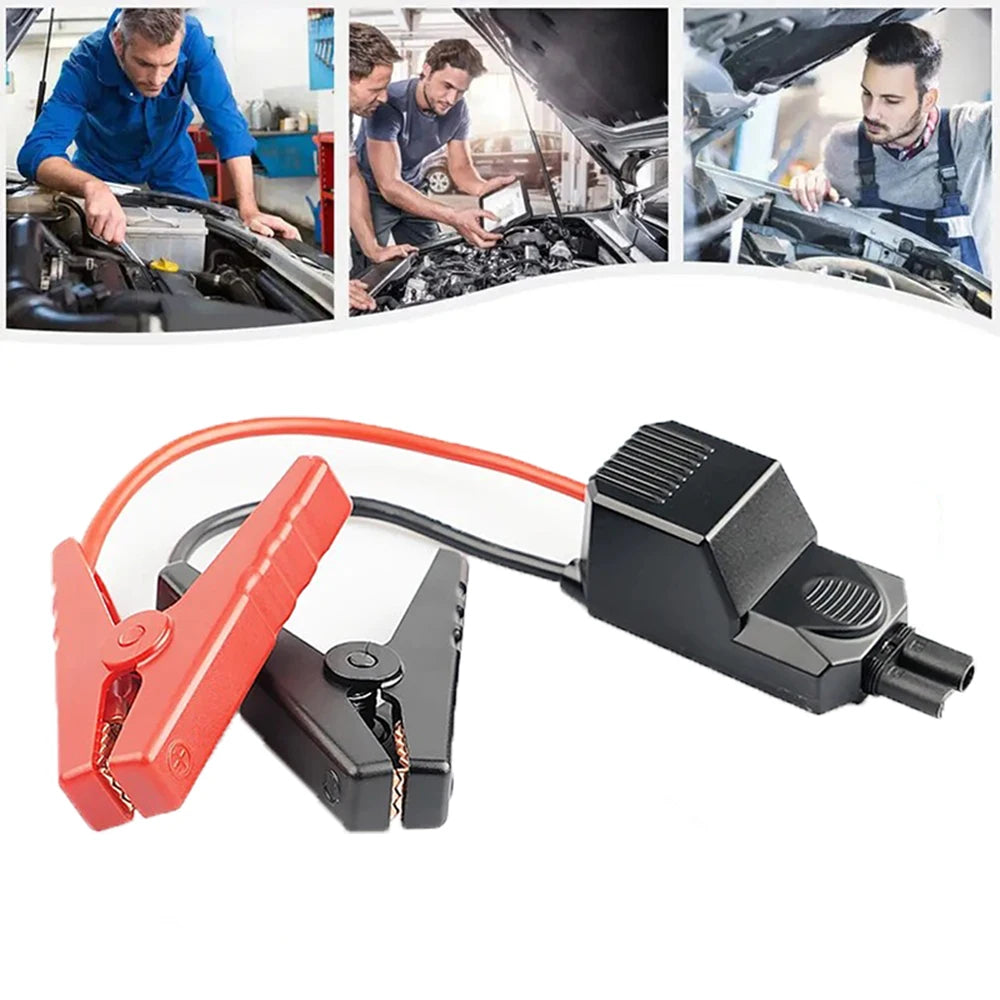 EAFC Emergency Power Relay Smart Clip Ignition System Battery Jump Cable Connection Line Jumper Cable Car Accessories