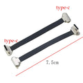1/2/5/10pcs USB C TYPE-C USB FPC Soft Flat Cable Male To Male Charging Cable Fast Charge Charging Wire Extention for Phone