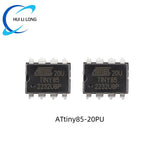 2-10 pcs ATtiny85-20PU DIP-8 ATTINY85 DIP8 85-20PU ATTINY85-20 20U TINY85 DIP 8-bit AVR Microcontroller Chip IC New Original