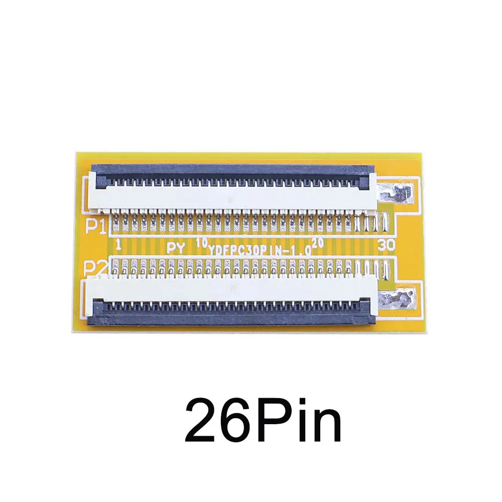 1/2PCS 0.5mm Pitch FFC FPC Flexible Flat Cable Lengthen Extension Board Adapter Board 4 5 6 8 10 12 15 16 20 24 26 28 30 32 34 4