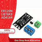 FR120N LR7843 AD4184 N-Channel MOSFET Low RDS On TO-220 SOP-8 TO-252 For Motor Driver Converter 100V 9.4A 30V 161A 40V 50A Board