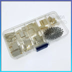 40 sets KF2510 Connector 2.54mm Pitch 2P-6Pin Straight/Curved Male Female Socket Housing Plug Pin Header Crimp Terminals KF-2510