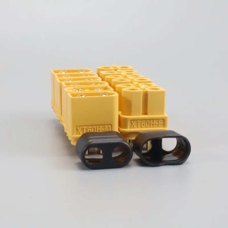 XT60H Connector Plug with Sheath Housing Female Male XT60 Bullet Adapters Connectors for RC Lipo Battery Car Drone Airplane
