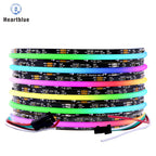 COB LED Light Strip Pixel Addressable 360 480 720 576 LEDs RGB Dream Full Color 12V 24V WS2812B High Density Flexible COB Light