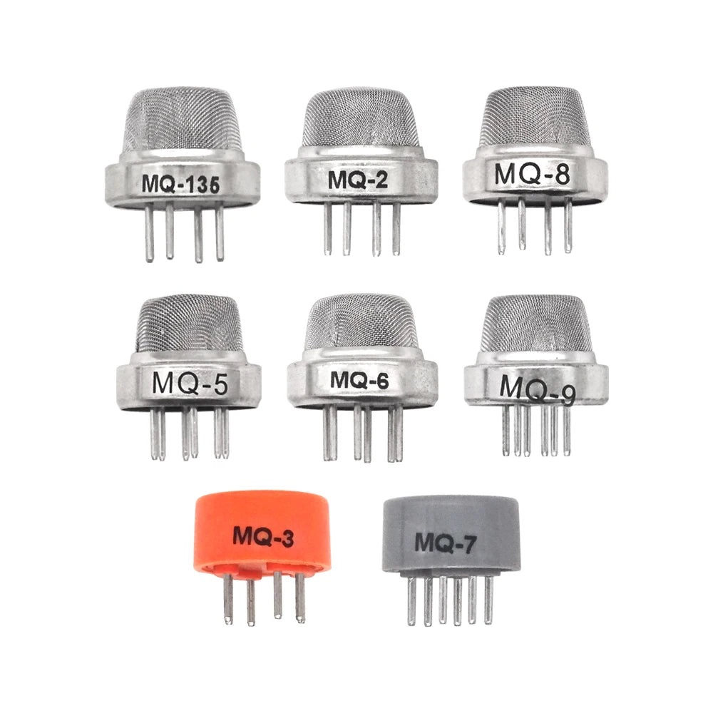 MQ Sensori della Serie MQ135 MQ2 MQ3 MQ5 MQ7 di Rilevamento del Sensore di Gas Rivelatore di MQ-135 MQ-2 MQ-3 MQ-5 MQ-7 DIP
