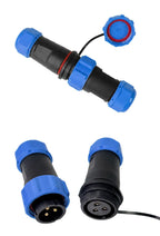 SP20 IP68 Waterproof Aviation Connector 2/3/4/5/6/7/9/12 Pin Male Female Inline Cable Plug Socket for Marine Outdoor Industrial