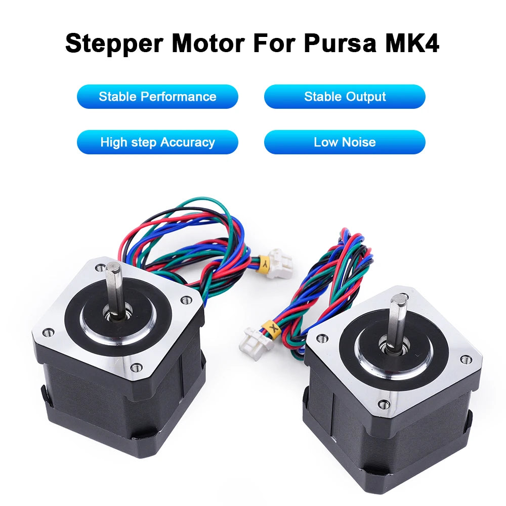 Nema17 Stepper Motor 0.9° 40CM 0.35N.m 1.68A Motors 500mm 350mm Cable MOLEX Connector 502578-0400 For 3D Printer Parts