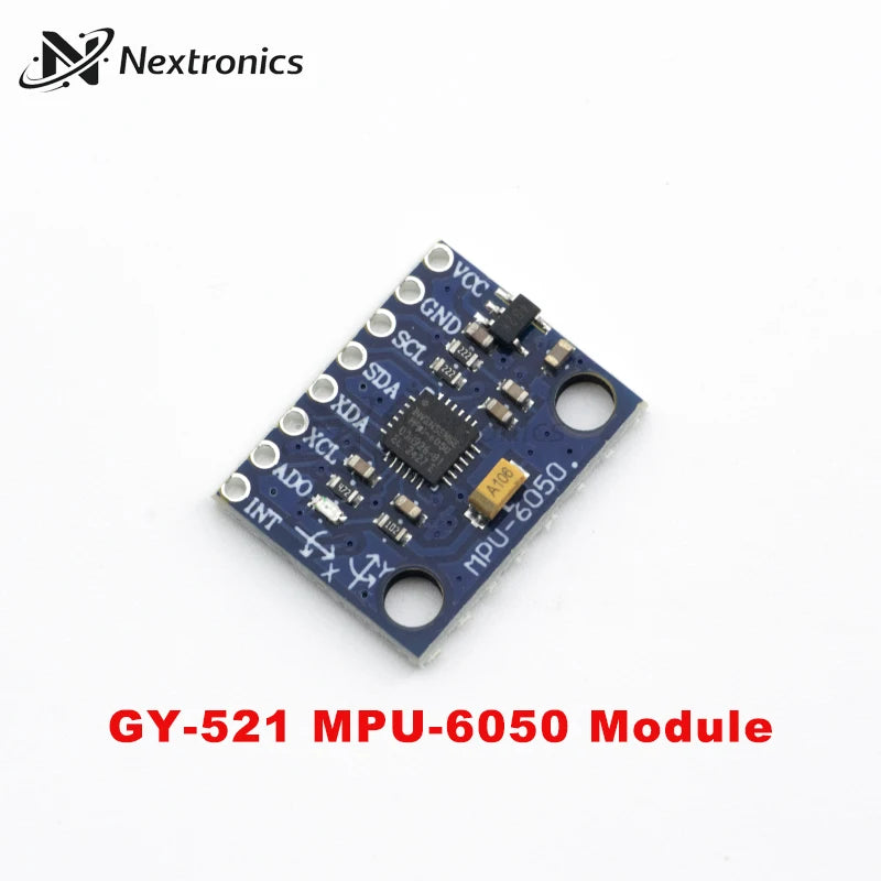 1/3/5/10PCS GY-521 MPU6050 6DOF IMU Module 3 Axis Accelerometer Gyroscope Sensor I2C for Arduino ESP32 Raspberry Pi