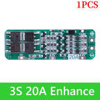 BMS 3S/4S 5A 10A 20A 25A 40A 60A Li-ion Lithium Battery Charger Protection Board 18650 For Drill Motor 12V with Enhance/Balance