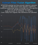 WitMotion WT901SDCL AHRS MPU9250 200Hz 9-Axis Offline Accelerometer Data Logger,  Gyro+Angle (XY 0.05° Accuracy)+Magnetometer