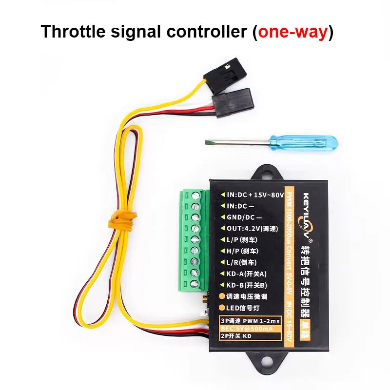 DC 24V-60V 50A 1000W High Power Brushless Motor Controller BLDC Driver For 3-phase Speed Regulator With Hall Senser