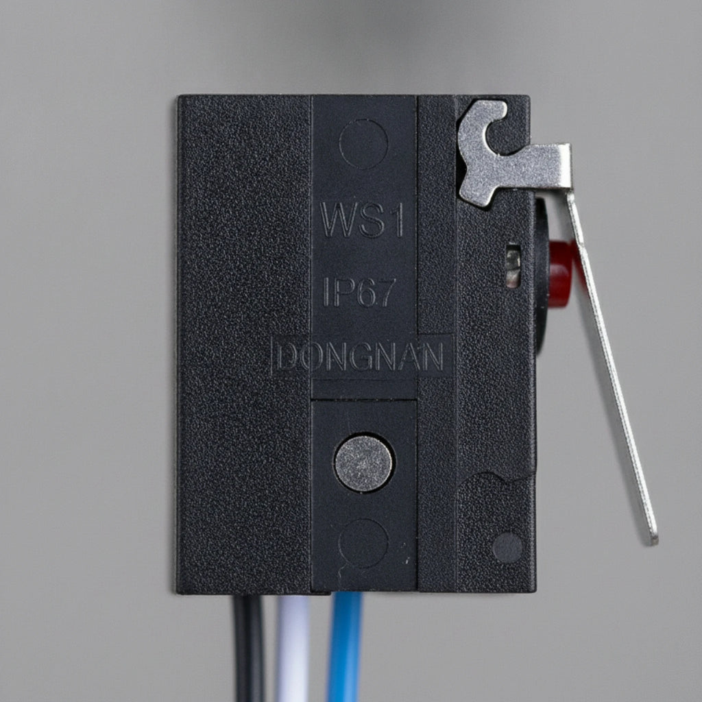 Waterproof Micro Switch with Lever Sealed Micro Switch with Lever for Electricians, Electrical Control, Appliances