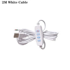 1pcs DC5V Dimmable SMD5730/2835 Led Ring White Color Lamp Bead 10W 12W LED Light Board White Warm Light with 2M cable