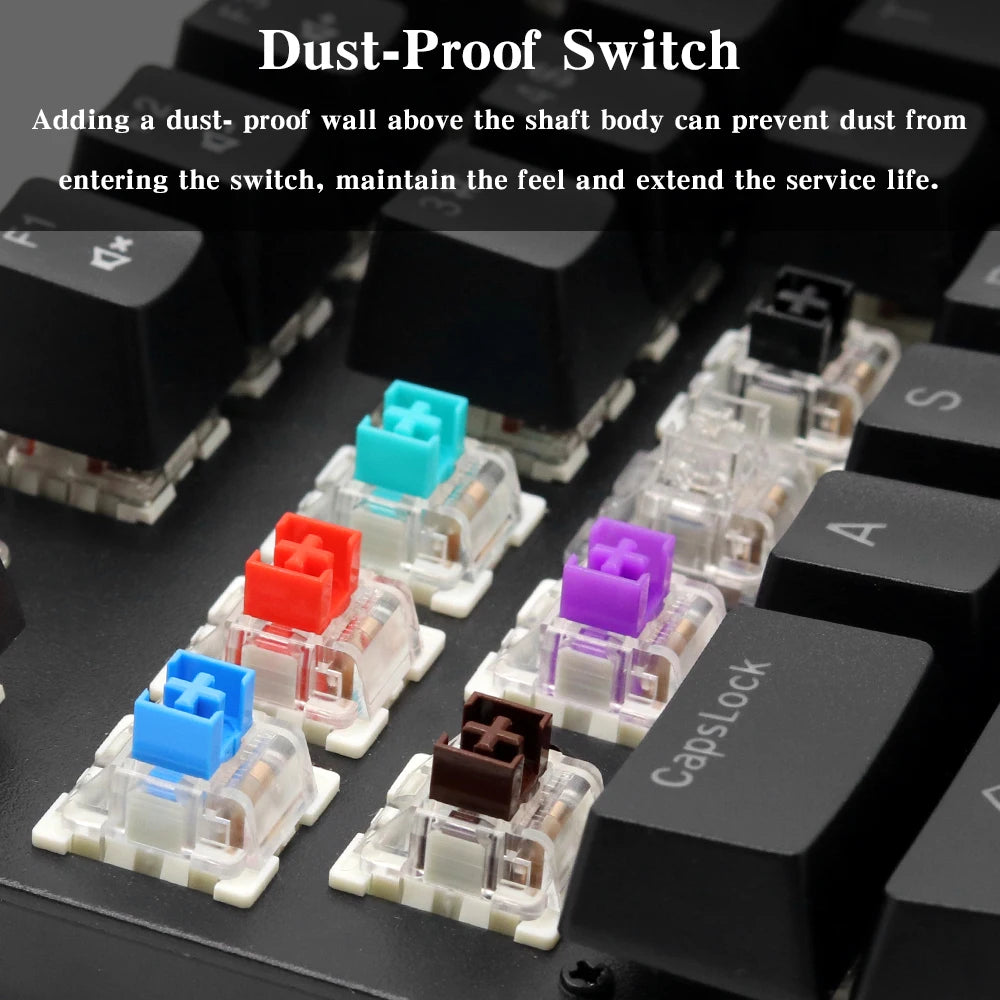 Outemu Switches for Mechanical Keyboard 3Pin Clicky Linear Tactile Silent Switch RGB LED SMD Gaming Mechan With MX Switch
