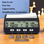 YS9901/YS902 Professional Chess Timekeeper Chess Digital Clock Multi-functional Digital Count Up/Down Precision Game Stopwatch