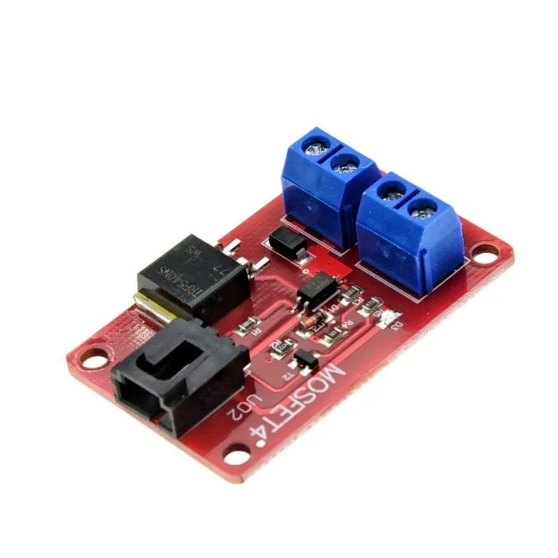 4-Channel MOSFET Switch Module – IRF540N V4.0+ with Optocoupler Isolation for Arduino, High-Power Load Control (1/4 Way)