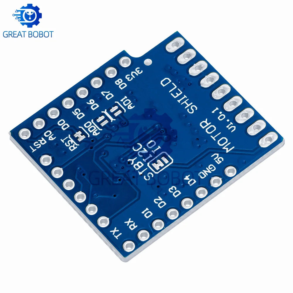 1~10PCS BS 1Set Motor Shield For WeMos D1 Mini TB6612FNG for Wemos I2C Dual Motor Driver Shield Driving Module With Serial Pot