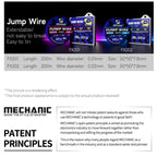 MECHANIC FX105 Ultrafine Insulated Jump Wire for Mobile Phone Motherboard CPU PCB FPC Fast Tinning No Resistance Repair Fly Line